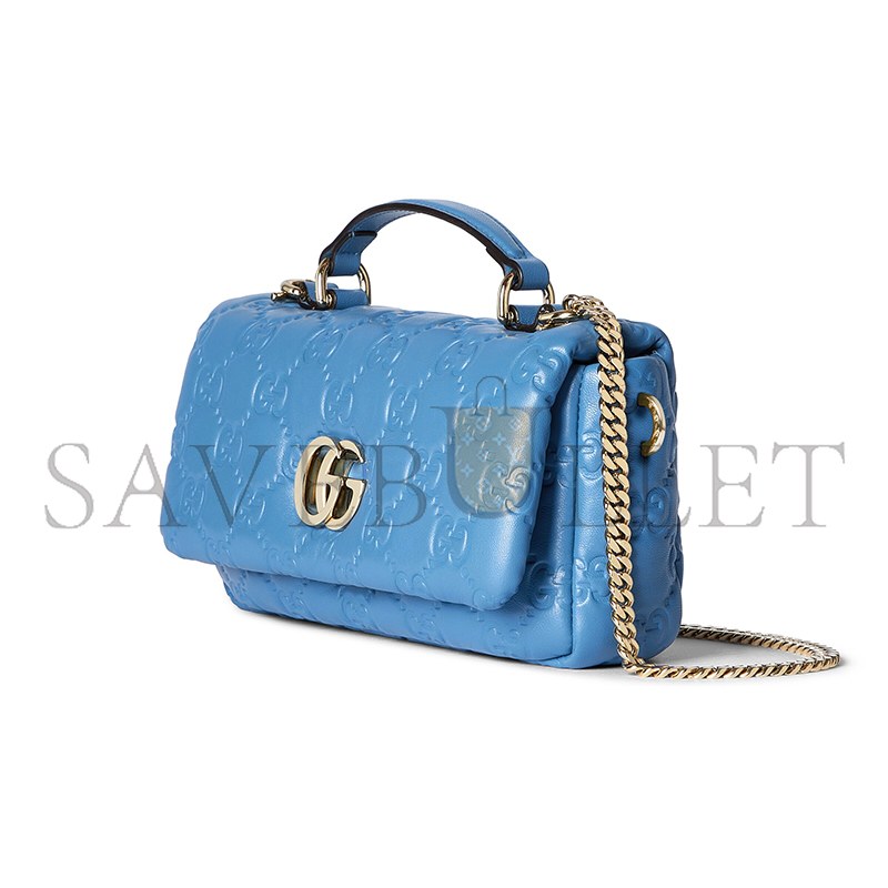 G*u*i gg milano small top handle bag 806017 (21*12.5*6cm)
